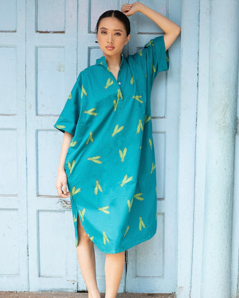 Bhindi Midi Kaftan Dress