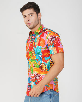 Cotton Men Shirt Birthday Party