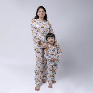 Jungle Safari Twinning Pyjama Sets
