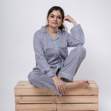 Load image into Gallery viewer, Classy Strips Adult Pyjama Set
