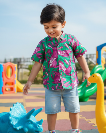 Cotton Boys Shirt Rabbit