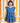 Cotton Girls Frock Blue Boota