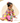 Positano Short Dress for Girls| Neon Garden| Pure Cotton