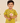 Cotton Boys Kurta Shirt Yellow Boota