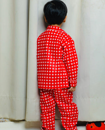 Merry Christmas| Kids Nightsuit Set |Pure Cotton