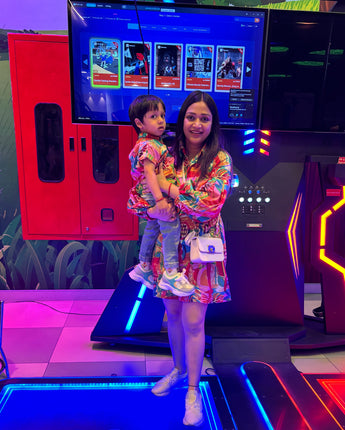 Cotton Birthday Party Twinning Dresses for Moms & Boys: Match in Style!
