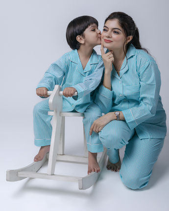 Day Dreaming| Kids Nightsuit Set |Pure Cotton