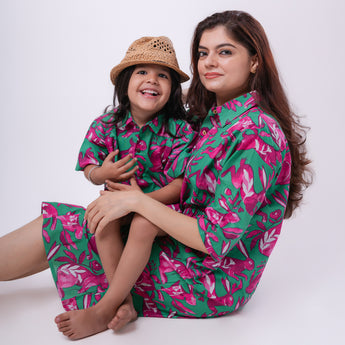 Adorable Cotton Rabit Outfits for Moms & Girl: Match in Style!
