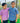 Cotton Boys Kurta Shirt Blue Boota