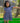 Cotton Girls Frock Blue Boota