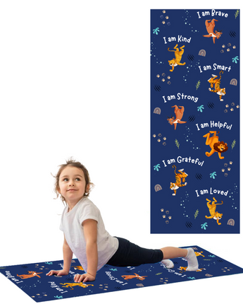 Affirmations Kids Yoga Mat
