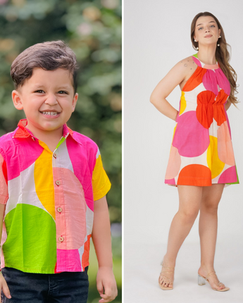 Poppins Twinning Outfits for Mother and Son| Pure Cotton