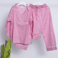 Load image into Gallery viewer, Sunday Stripes Adult Pyjama Set
