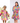 Neon Garden Twinning Dresses for Mother and Daughter| Pure Cotton