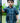 Cotton Kids Shirt Party Waves Black