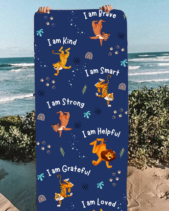 Affirmations Kids Yoga Mat