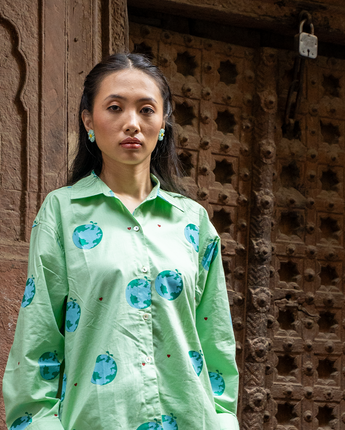 Dharti Asymmetrical Shirt