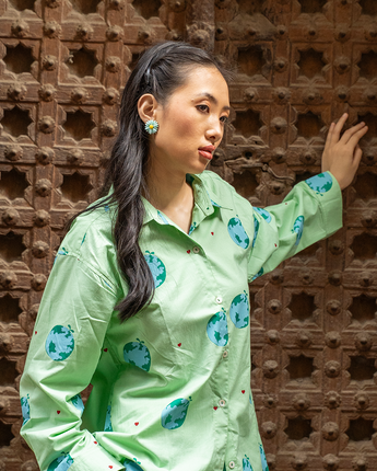 Dharti Asymmetrical Shirt