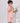 Blushing Peach Linen Co-Ords Set for Boys with Bow-Tie