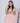 Audrey Short Corset Style Dress for Women| Linen with Laces| Peach