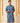 Festive Men's Full Kurta Pajama Set| Blue Patola| Pure Cotton