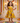 Yellow  Pichwai  Girls Dress | Pure Cotton
