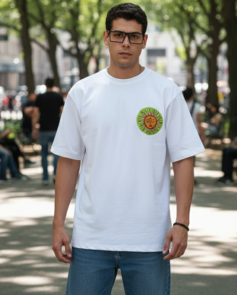 Suryadev Oversize T-Shirt- Ivory (Pre-Order Exclusive | Limited Edition)