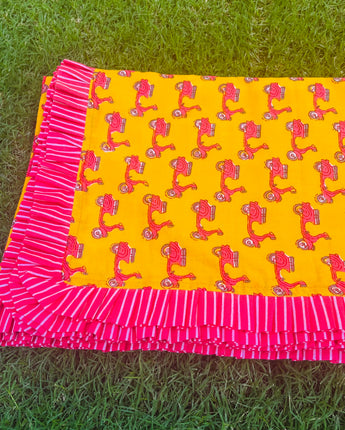 Breezy Cotton Dohar- Vintage Scootie