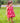 Red Floral Firework Party Twinning Dresses for Mother and Daughter| Pure Cotton