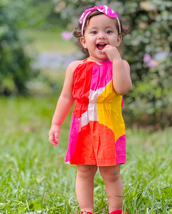 Poppins Halter Style | Family Twinning (Baby Girl): Match in Style! | Pure Cotton