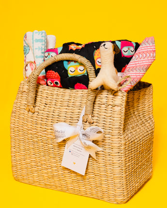 Aloka Baby Hamper Owls & Flamingos