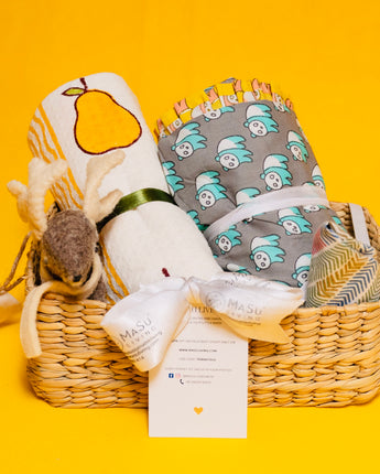 Mini Aloka Baby Hamper-Yellow Mellow