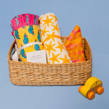 Load image into Gallery viewer, Mini Aloka Baby Hamper- Starry Yellow
