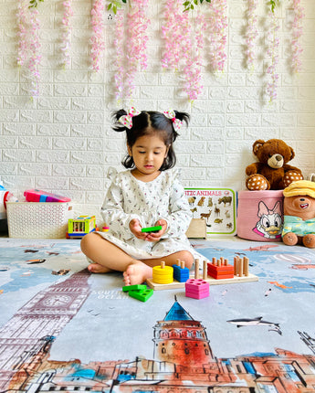 World Tour Kids Play Mat