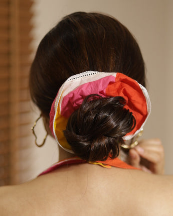 Poppins Scrunchies| Set of 1 |Handcrafted Pure Cotton