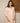Emma Ankle-Length  Dress for Women| Linen with Laces| Peach