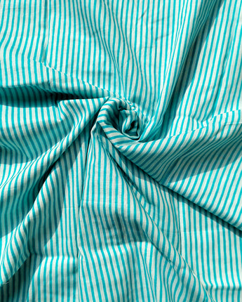 Pure Cotton Fabric| Day Dreaming| Aqua Blue