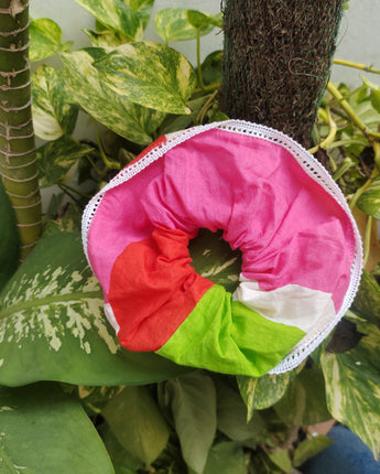 Poppins Scrunchies| Set of 1 |Handcrafted Pure Cotton