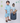 Tiffany blue Sibling Twinning Outfits | Pure linen
