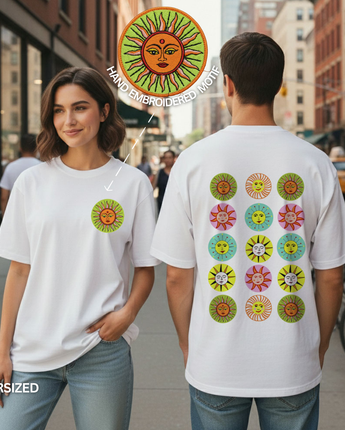 Suryadev Oversize T-Shirt- Ivory (Pre-Order Exclusive | Limited Edition)