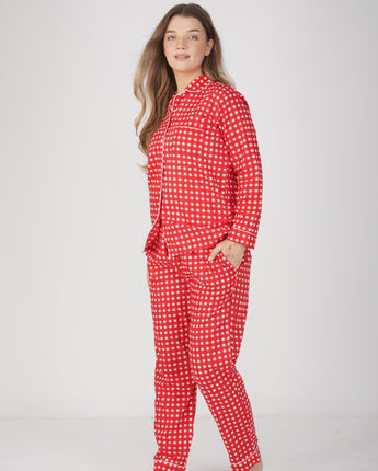 Merry Christmas| Adult Nightsuit Set| Pure Cotton