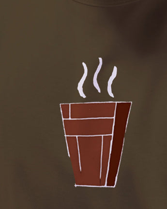 Chai Oversize T-Shirt- Brown (Pre-Order Exclusive | Limited Edition)