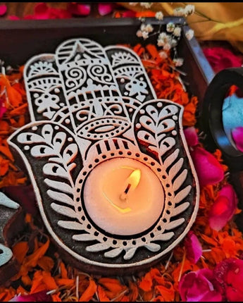 Hamsa T-Light Holder
