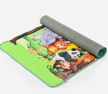 Load image into Gallery viewer, Jungle friends kids Yoga Mat
