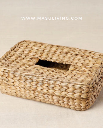 Water Hyacinth Tissue Box Holder
