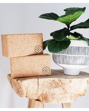 Masu Chandra Cork Yoga Block