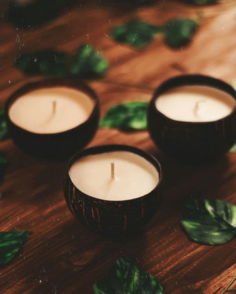 Premium Coconut Shell Candle