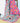 Reversible Character Quilt- Wise Owl - Pink & White