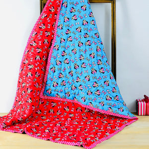 Reversible Character Quilt- Disney- Red & Blue