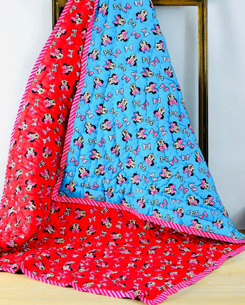 Reversible Character Quilt- Disney- Red & Blue